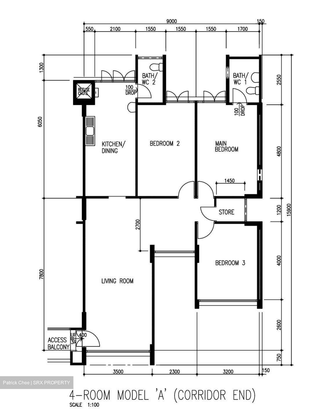 Blk 297 Big Mac Centre (Tampines), HDB 4 Rooms #574710231